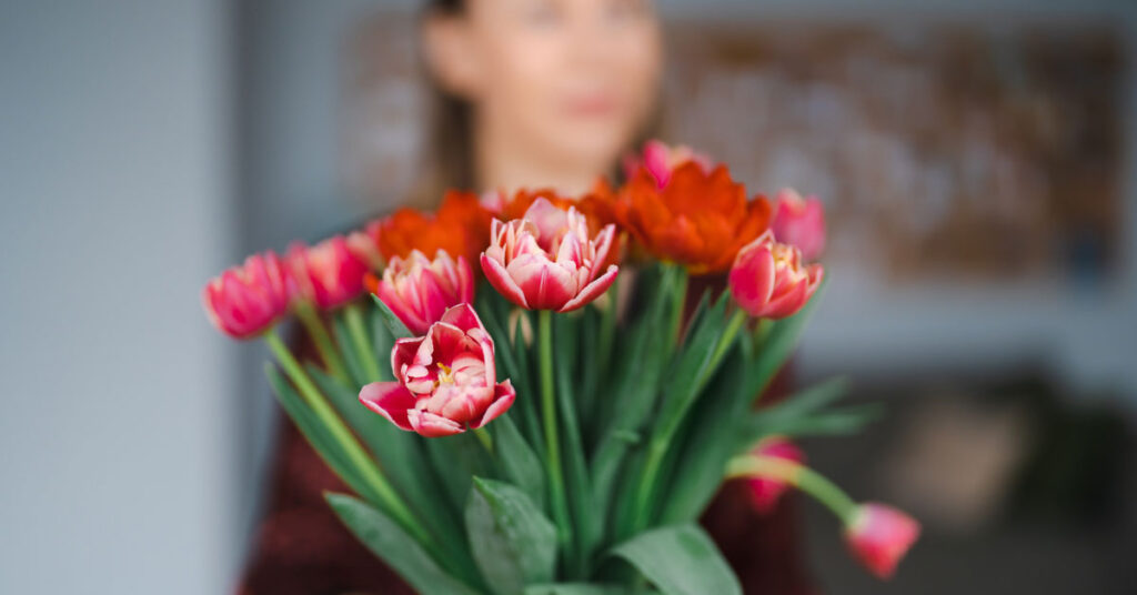 Tulipany na prezent dla mamy